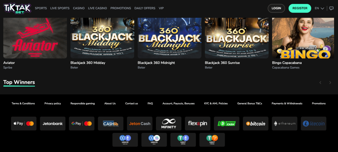 Casino med Apple Pay
