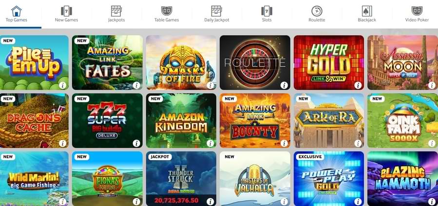 Slots och spelutbud hos Betway Casino