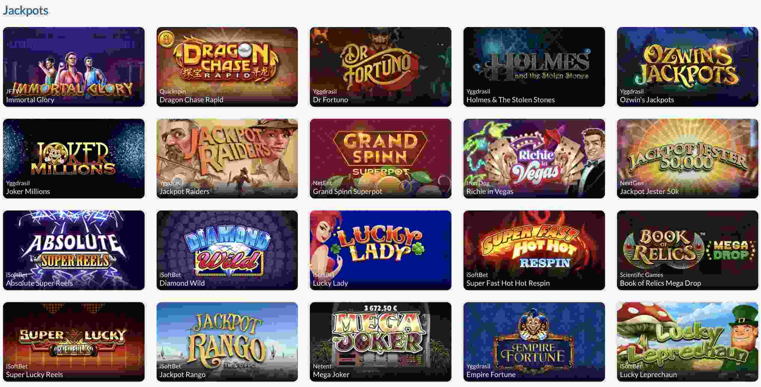 cashmio casino jackpots